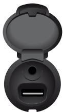 CITROEN C3 2 2009 - USING THE USB - 1