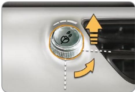CITROEN C3 2 2009 - Removing the cartridge - 1