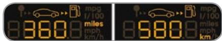 CITROEN C3 2 2009 - Data displays - 1