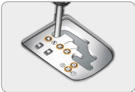 CITROEN C3 2 2009 - Gear lever - 1