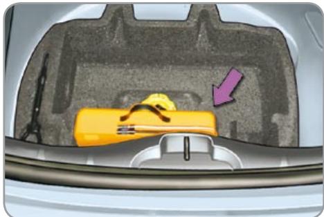 CITROEN C3 2 2009 - Access to the kit - 1