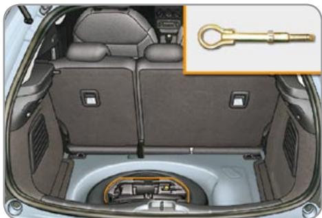 CITROEN C3 2 2009 - Access to the tools - 1