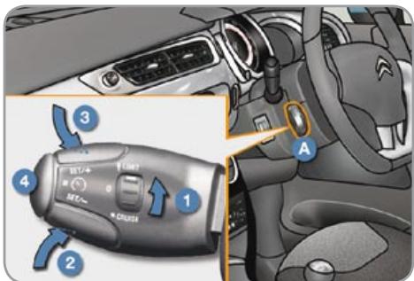 CITROEN C3 2 2009 - Steering wheel controls - 1