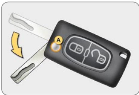CITROEN C3 2 2009 - Deadlocking using the key - 2