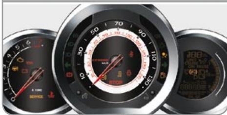 CITROEN C3 2 2009 - Warning lamps - 2