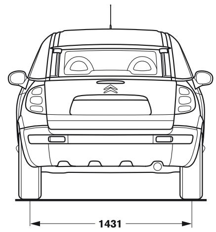 CITROEN C3 PLURIEL - > ON-BOARD TRIP COMPUTER - 3