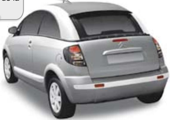 CITROEN C3 PLURIEL 2008 - Le toit souple coulissant - 1