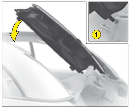 CITROEN C3 PLURIEL 2008 - Conditions préalables pour la remise en place de la cassette : - 8
