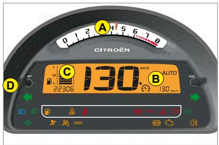CITROEN C3 PLURIEL 2008 - Combiné - 1