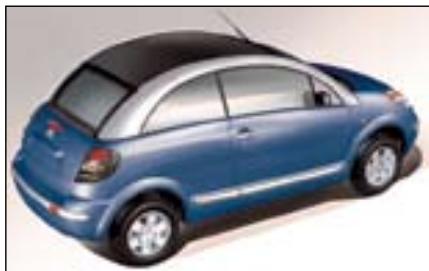 CITROEN C3 PLURIEL 2008 - Capot de coffre : - 2