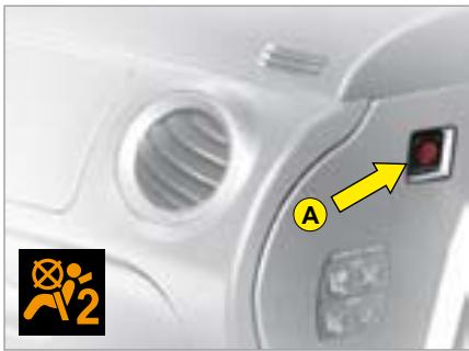 CITROEN C3 PLURIEL 2008 - Neutralisation de l'airbag passager avant - 1