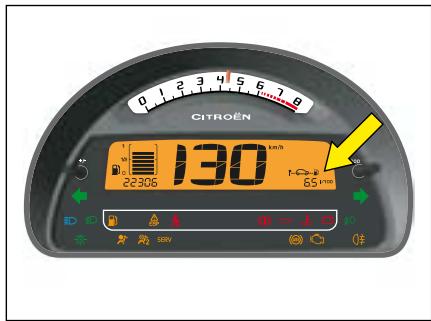 CITROEN C3 PLURIEL 2008 - Pour choisir les unités : - 3