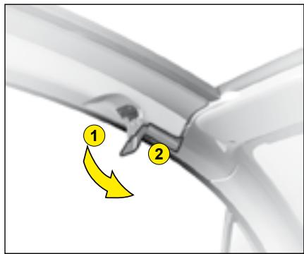 CITROEN C3 PLURIEL 2008 - Conditions préalables pour la dépose des arches : - 1