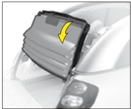 CITROEN C3 PLURIEL 2008 - Conditions préalables pour l'opération d'escamotage : - 4
