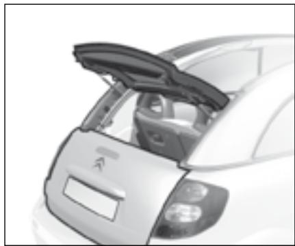 CITROEN C3 PLURIEL 2008 - Conditions préalables pour la remise en place de la cassette : - 5