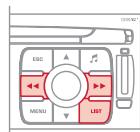 CITROEN C4 PICASSO 2011 - AFSPILNING AF MP3-FILER PÅ EN USB-N∅GLE - 5