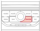 CITROEN C4 PICASSO 2011 - INDSTILLING AF FILTER OG VISNING AF TRAFIKMELDINGER - 2