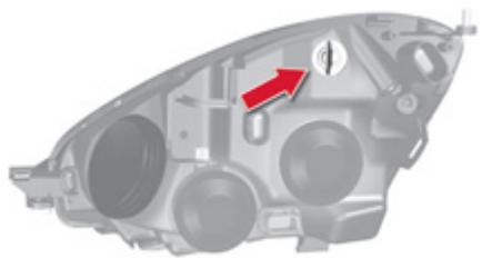 CITROEN C4 PICASSO 2011 - Udskiftning af pære i positionslys - 1