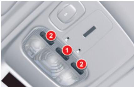 CITROEN C5 2 2011 - Deckenleuchte vorne - 1