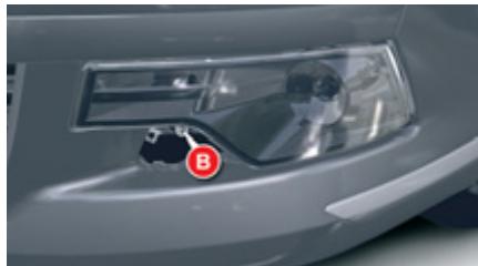 CITROEN C5 2 2011 - Glühlampen des Kurvenlichtes austauschen - 3