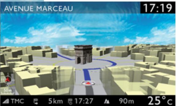 AVENUE MARCEAU 17:19 50m TMC 5km 17:27 90m 25°C