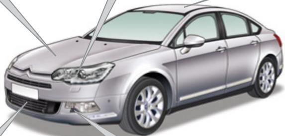 CITROEN C5 2 2011 - Glasschiebedach (Limousine) - 1