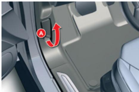 CITROEN C5 2 2011 - Öffnen der Motorhaube - 1