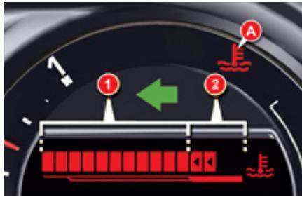 CITROEN C5 2 2011 - Anzeige Kühlmitteltemperatur - 1