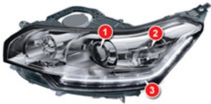 CITROEN C5 2 2011 - Scheinwerfer - 1