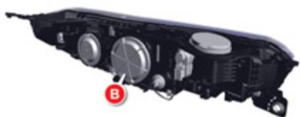 CITROEN C5 2 2011 - Glühlampen des Abblendlichtes austauschen - 1