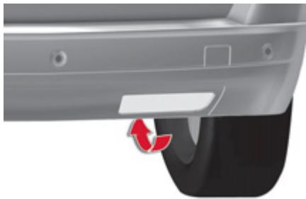 CITROEN GRAND C4 PICASSO 2011 - Udskiftning af pære i tågelygte (P21 W) - 1