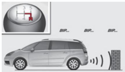CITROEN GRAND C4 PICASSO 2011 - Parkeringshjælp bag - 1