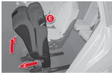 CITROEN GRAND C4 PICASSO 2011 - Adgang til sæder ved 3. sæderække - 1