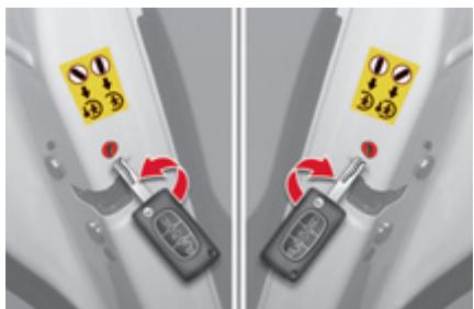 CITROEN GRAND C4 PICASSO 2011 - MEKANISK B∅RNESIKRING - 1