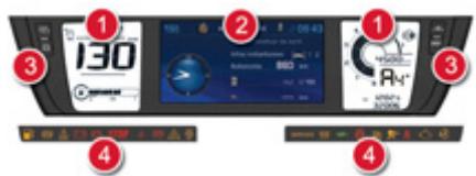 CITROEN GRAND C4 PICASSO 2011 - Instrumentgruppe - 2