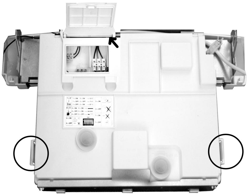 SAUNIER DUVAL ISOMAX F 28 E - To replace printed circuit board (PCB) - 2