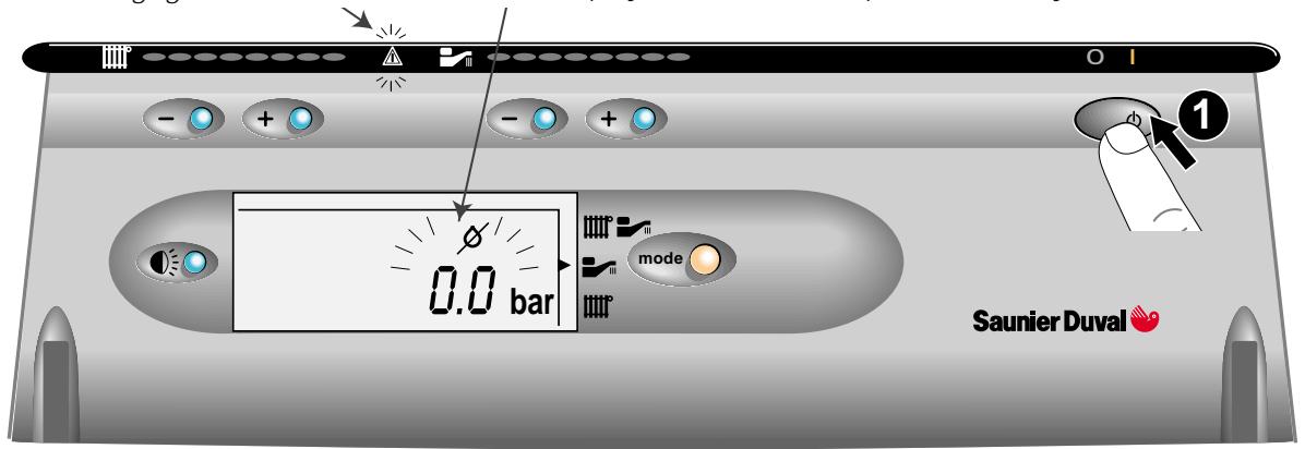 SAUNIER DUVAL ISOMAX F 28 E - Filling the system - 3