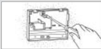 SAUNIER DUVAL EXABOX - Installation of your clock thermostat. - 2