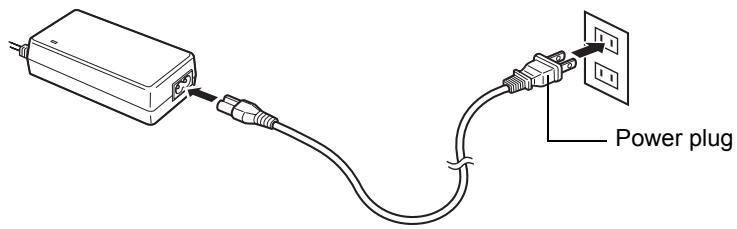 OLYMPUS P-11 - Connecting the power supply and turning on/off the printer - 2
