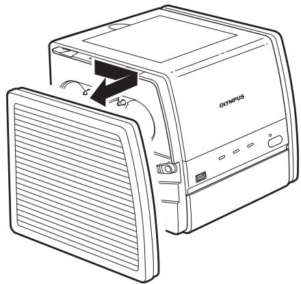 OLYMPUS P-11 - Connecting the power supply and turning on/off the printer - 1