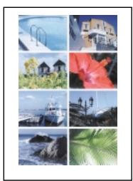 OLYMPUS P-400 - Printing Patterns When using A4 paper - 6