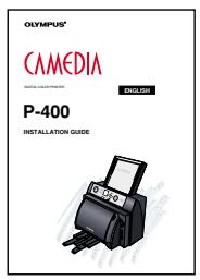 OLYMPUS P-400 - - READ THIS FIRST - 1