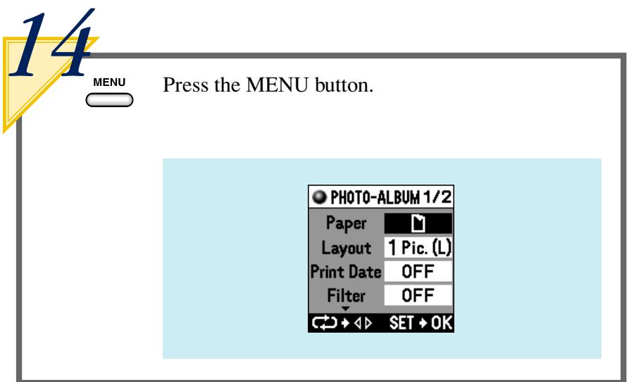 OLYMPUS P-400 - Select a layout - 2