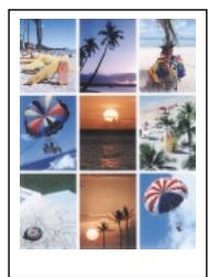 OLYMPUS P-400 - Printing Patterns When using A4 paper - 7