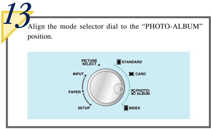 OLYMPUS P-400 - Select a layout - 1