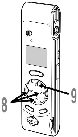 OLYMPUS W-10 - Setting Alarm Playback - 2