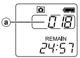 OLYMPUS W-10 - Keep the button gently pressed, and then press it further (Full-press). - 1