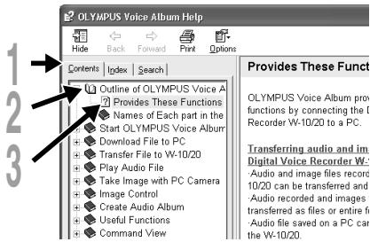 OLYMPUS W-10 - Search by Key word or Phrase - 1