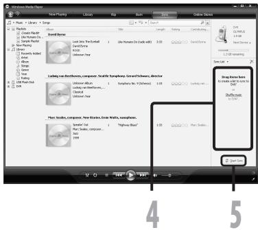 OLYMPUS DM-450 - Windows Media Player 11 - 3
