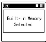 OLYMPUS DM-450 - Push the microSD card inward to unlock it, and let it eject partially. - 2